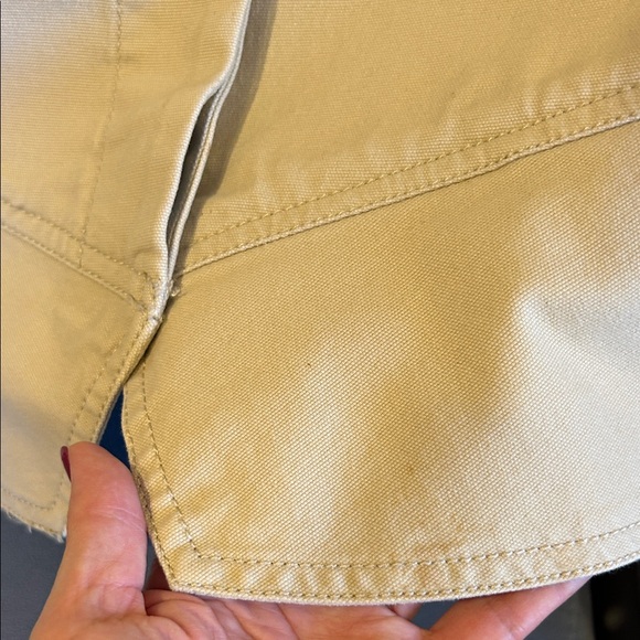 CAbi Women's Light Tan Jean Jacket / Size Medium - Picture 8 of 12